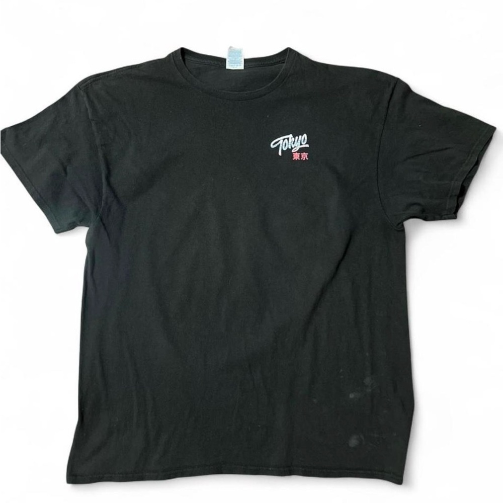 Vintage Tokyo Japan Mount Fuji black graphic t-shirt on Delta‎ pro weight tag